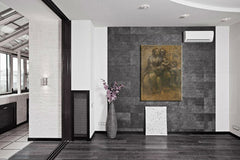 Slika na platnu VIRGINA IN OTROK S SVETO ANNO - Leonardo da Vinci REP168