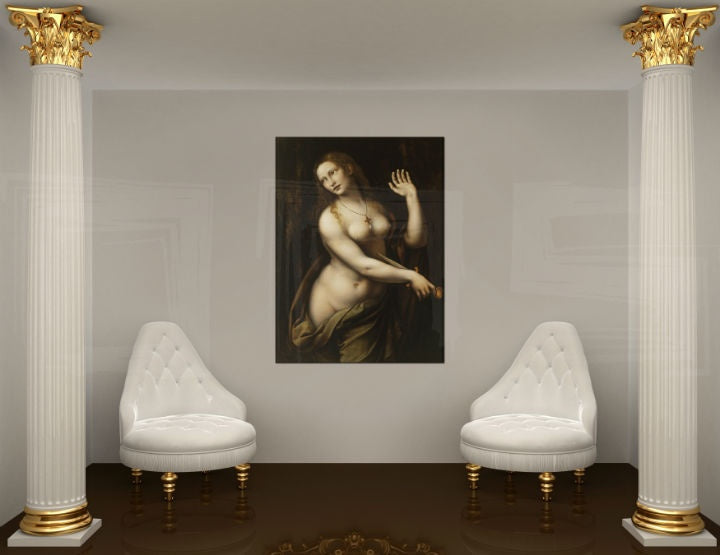 Slika na platnu REPRODUKCIJA - Leonardo da Vinci - slika 2