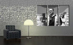 Ročno poslikana slika POP Art Big Lebowski 3 kosi bl1