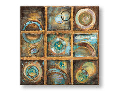 Slikana stenska slika ABSTRAKT 1 del CFAAB004 - 70x70 cm