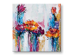 Slikana stenska slika ABSTRAKT 1 del CFAAB015 - 60x60 cm