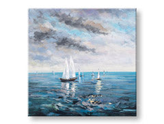 Slikana stenska slika LODE 1 del YOBCFABC001 - 70x70 cm | različne velikosti