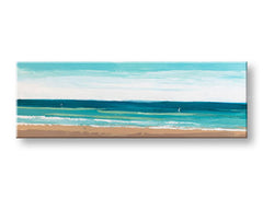 Slikana stenska slika VEČ 1 del CFABC009 - 150x50 cm