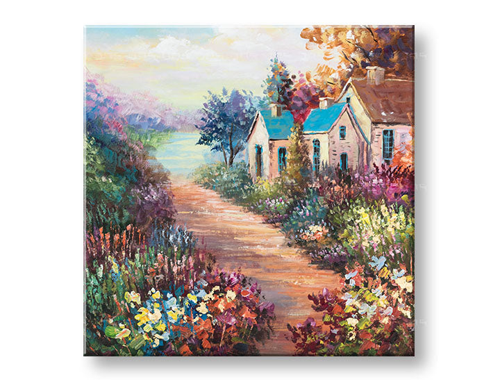 Slikana stenska slika LANDSCAPE 1 del CFALN003 - 70x70 cm
