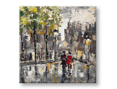 Slikana stenska slika TRANSITION 1 del 70x70 cm CFAZH2708E1