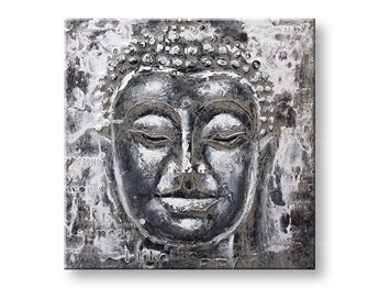 Poslikana stenska slika BUDHA 1 del CFAZH4740AE1 - 60x60 cm
