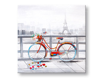 Poslikana stenska slika PARIZ 1 del CFAZH5419E1 - 50x50 cm