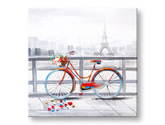 Poslikana stenska slika PARIZ 1 del CFAZH5419E1 - 50x50 cm