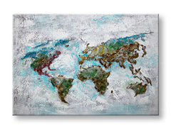 Slikana stenska slika ZEMLJA 1 del 100x70 cm CFAZH5578E1