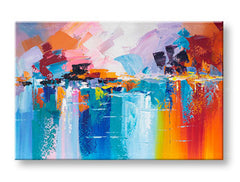 Poslikana stenska slika ABSTRAKT 1 del 90x60 cm CFAZH5613E1