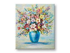 Slikana stenska slika CVETJE V VAZI 1 del 60x70 cm YOBCFAZH6215E1 | različne velikosti