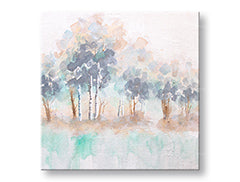 Poslikana stenska slika DREVESA 1 del CFAZH6502E1 - 60x60 cm