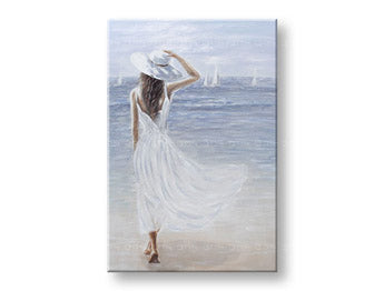 Poslikana stenska slika Ženska in več 1 del 60x90 cm CWF11071SDE1