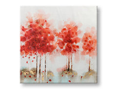 Slikana stenska slika ABSTRAKT 1 del CWF11078WE1 - 70x70 cm