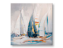 Slikana stenska slika ABSTRAKT 1 del CWF11267WE1 - 80x80 cm