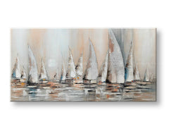 Slikana stenska slika PLACHETNICE 1 del 140x70 cm CWF11284WE1