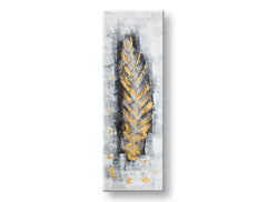 Slikana stenska slika LIST 1 del CWF1139LE1 - 40x120 cm