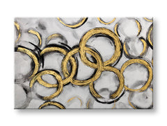 Poslikana stenska slika ABSTRAKT 1 del 90x60 cm CWF1263ZE1