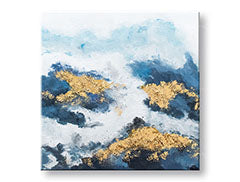 Poslikana stenska slika ABSTRAKT 1 del 70x70 cm CWF1312ME1