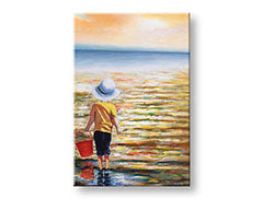 Slikana stenska slika VEČ 1 del 60x90 cm CWF1485SDE1