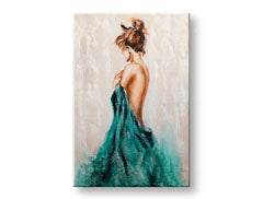 Poslikana stenska slika Ženska 1 del CWF1795H10E1 - 60x90 cm