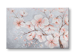 Slikana stenska slika FLOWERS 1 del 90x60 cm CWF1898WE1