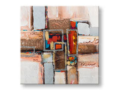 Slikana stenska slika ABSTRAKT 1 del CWF1902W16E1 - 70x70 cm