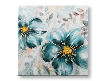 Slikana stenska slika CVETJE 1 del CWF1973WE1 - 70x70 cm