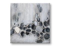 Slikana stenska slika ABSTRAKT 1 del CWFAB023 - 100x100 cm