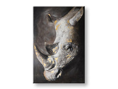 Slikana stenska slika NOSOROŽEC 1 del CWFAN082 - 80x120 cm