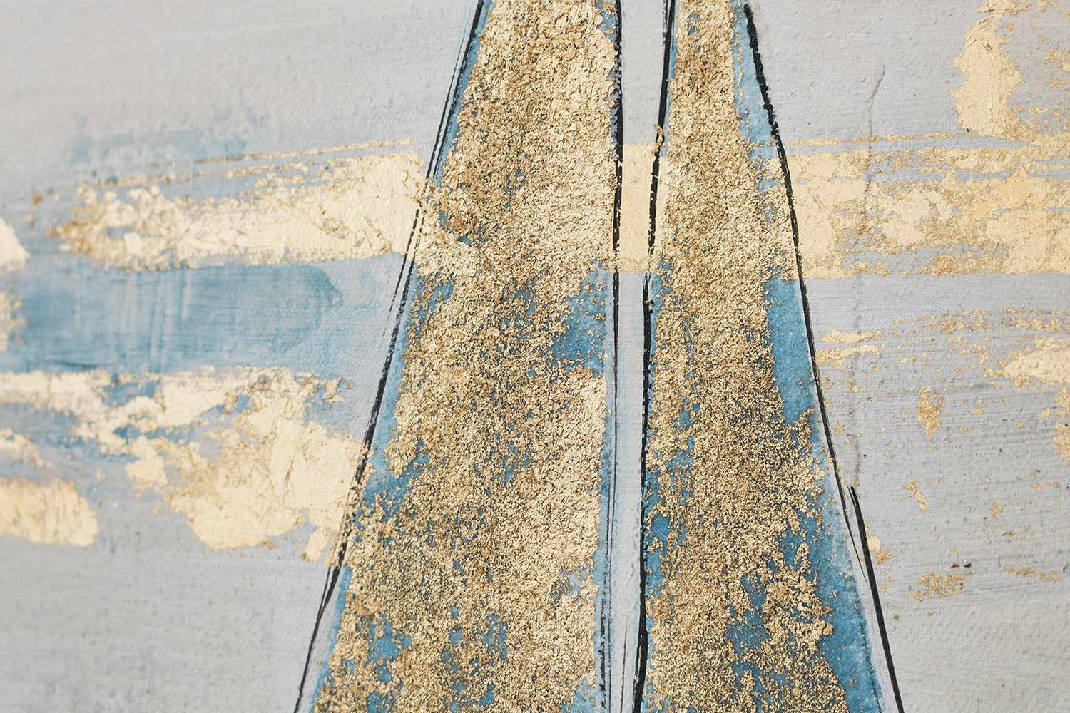 Slikana stenska slika LODE 1 del