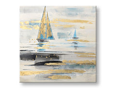 Slikana stenska slika LODE 1 del - slika 3