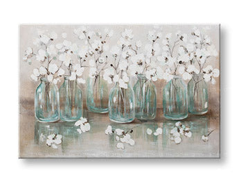 Slikana stenska slika FLOWERS 1 del YOBCWFFL085 - 120x80 cm | različne velikosti