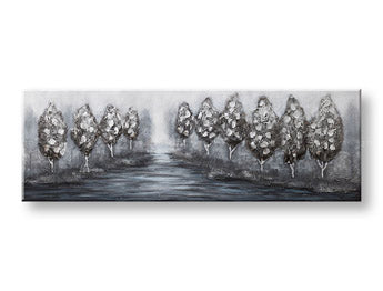 Poslikana stenska slika DREVESA 1 del CWFTR029 - 150x50 cm