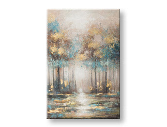 Poslikana stenska slika DREVESA 1 del YOBCWFTR087 - 80x120 cm | različne velikosti