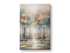 Poslikana stenska slika DREVESA 1 del YOBCWFTR087 - 80x120 cm | različne velikosti