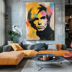 Slika ANDY WARHOL - Colours of the Pop Revolution | dokončano z roko umetnika