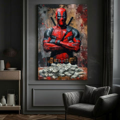 Slika DEADPOOL: Denar in kaos | dokončano z roko umetnika - slika 3