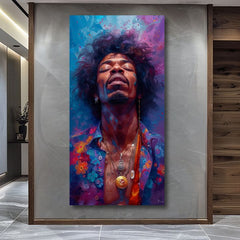 Slika JIMI HENDRIX - Eksplozija harmonije | dokončano z roko umetnika
