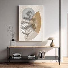 Slika na platnu Gentle Leaf - Minimalistična dekoracija - slika 4