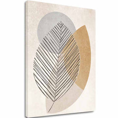 Slika na platnu Gentle Leaf - Minimalistična dekoracija - slika 2