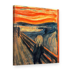 Slika na platnu Krik – Edvard Munch, 3D pogled