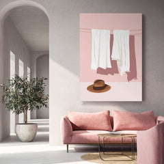 Slika na platnu Pastel Linen - Modern Motif - slika 4