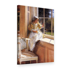 Slika na platnu Sončni sij – Lawrence Alma-Tadema, 3D pogled