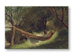 Slika na platnu Winslow Homer - Dekle v viseči mreži - slika 4