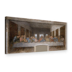 Slika na platnu Zadnja večerja – Leonardo da Vinci, 3D pogled