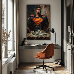 Slika SUPERMAN: Money Man | dokončano z roko umetnika - slika 3