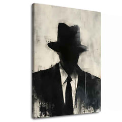 Slika THE FACELESS MOBSTER | dokončano z roko umetnika - slika 2