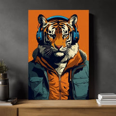Slika TIGER VIBES | Italijansko platno