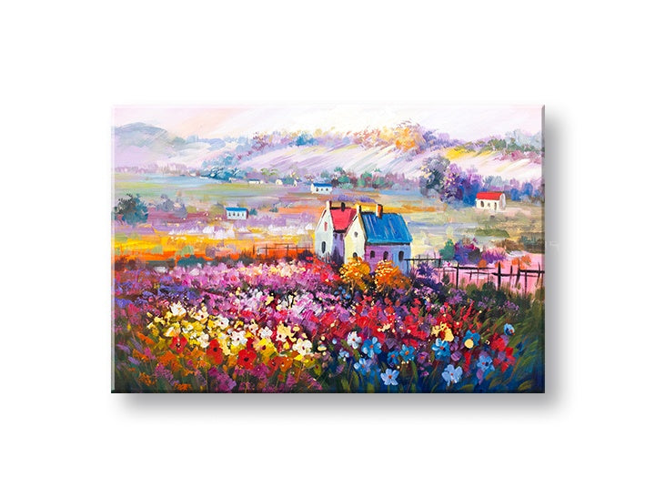 Slikana stenska slika LANDSCAPE 1 del CFAZH6292E1 - 90x60 cm